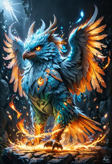 <lora:Mythical_Beasts:0.8> fmb Manananggal, <lora:MJ52:0.8>, glow in the dark, <lora:Elemental_Graffiti-step00001500:0.8> elemental art, <lora:Graffiti_SDXL:0.5> ais-graffiti