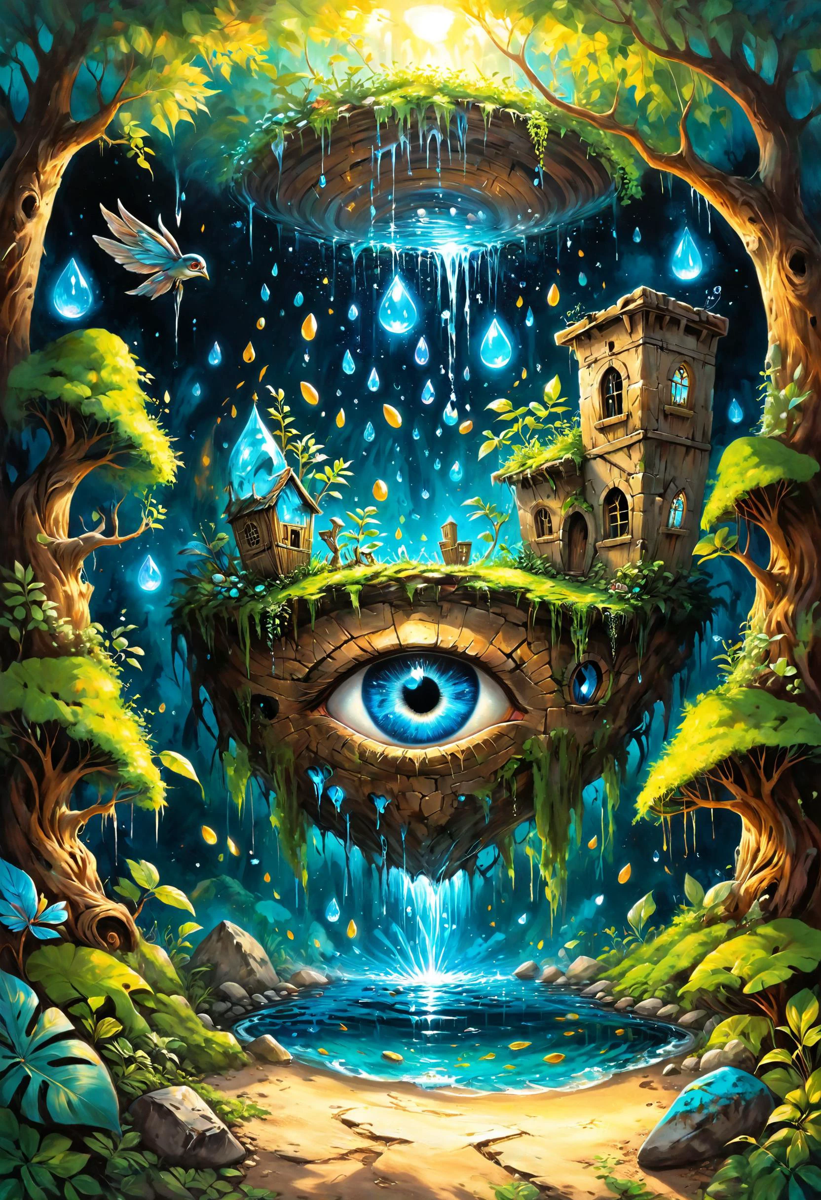 Hiding like thieves in the night from life, Illusions of oasis making you look twice, <lora:xl_more_art-full_v1:0.4>, <lora:MJ52:0.4>, bioluminiscent, <lora:Elemental_Graffiti-step00001500:0.8> elemental art, <lora:fracolor:0.7> fracolor