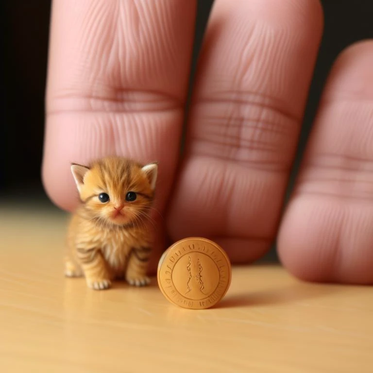 cute white tiny cat, masterpiece, best quality, extremely detailed, cinematic lighting, detailed fur and eyes, 8k, realistic, award winning, photograph