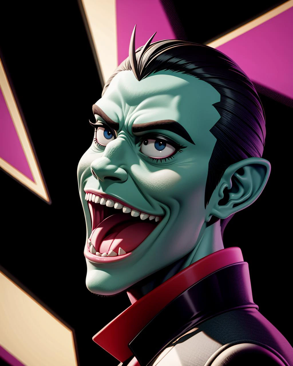 Don't be offended when you see my latest pop monstrosity. I'm strange, weird, shocking, odd, bizarre. I'm Frankenstein. I'm Avatar.