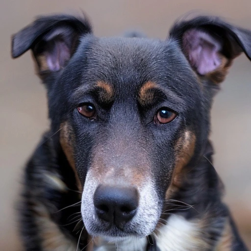 a photo of a dog