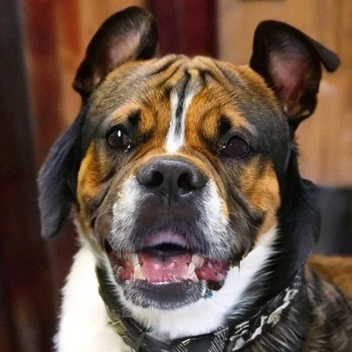 a photo of a dog