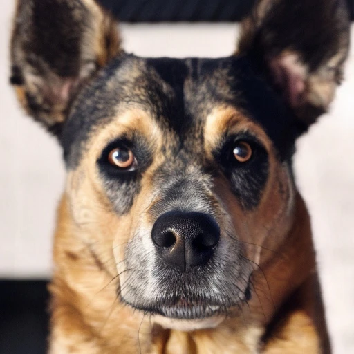 a photo of a dog