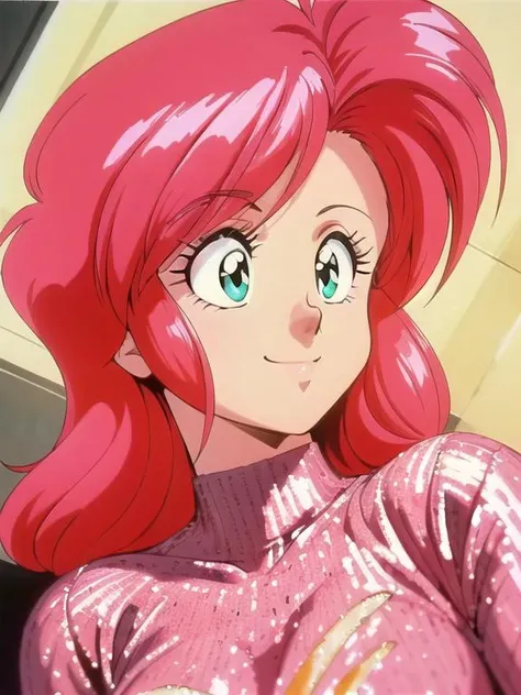 masterpiece, <lora:NeneRomanova001:0.7>, <lora:add_detail:0.5>, <lora:noline:0.3>, <lora:boldline:-0.3>, neneromanova, 1girl, red hair, green eyes, 1990s style, (medium shot:1.2), (sexy: 0.91), (sequined: 1.1), smile, (posing: 0.91), (beautiful face: 0.91), (beautiful eyes: 0.91), (detailed face: 0.91)