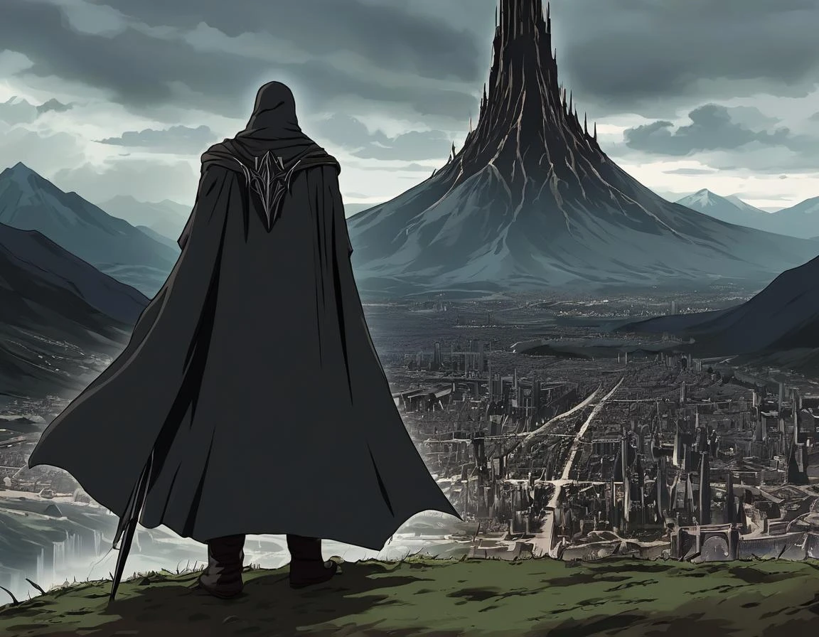 Anime,
In the land of Mordor,where the shadows lie,watches the eye of sauron,