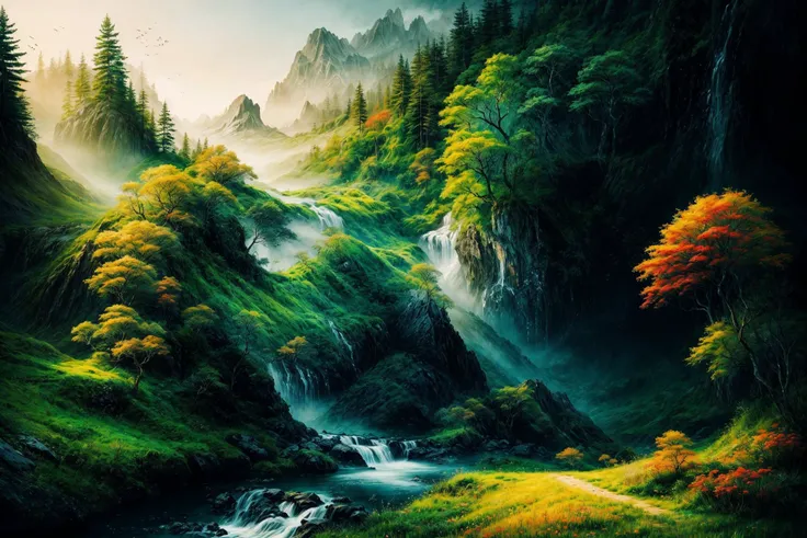 landscape, nature,