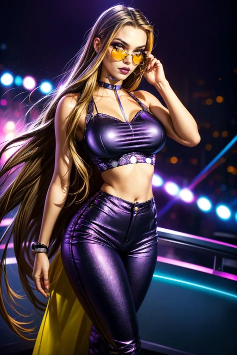 POV: sexy cute beautiful Riley Reid as sexy gamer, (((huge ass))), (slim thick), (skinny), ((ultra-detailed)), (photorealistic), 8k, (curvy accentuated body), long hair, smiling, big eyes, purple eyes, full lips, (transparent tights), (((lips makeup red))), (naked ), headphones, glasses