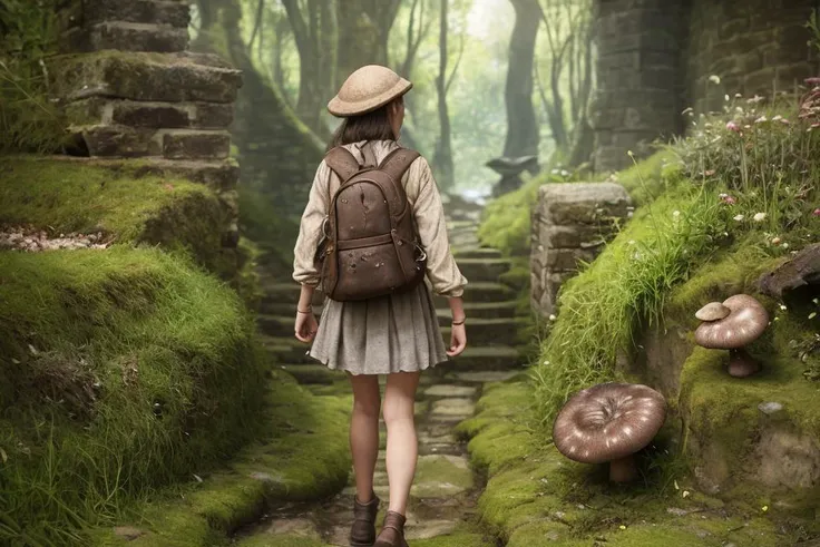 (girl with freckles carrying mushrooms walking on a path),
close up of girl, cleavage, short skirt, thighs, ass, (upskirt), from behind and below,
\(Monty Python\),  (The Hobbit),
(Monty Python and the Holy Grail),
castle, medieval, river, stairs, pathway, Tomb entrance,waterfall,
((lurking in the shadow)),
(Crepuscular rays:0.3), (god rays:0.3), (lense flare:0.1),
(ancient),decayed,
forest background, little grey mouse hiding in the grass,
depth of field,, (realistic photo),(photorealistic), (masterpiece), high res, highest quality, (detailed face and eyes:1.1), chromatic lighting, realistic lighting,
close view from behind butt skirt,closeup view through thighs
sunny light and shadow