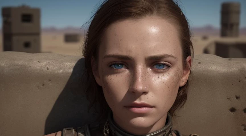 Photorealistic,realistic photo, masterpiece, highest quality, (detailed face and eyes:1.3), (from below:1.1), (freckles:0.7),  (intricate),
girl outside in dune city,
bending down to viewer, exhausted, searching,dehydrated,desperate,
hot day, 
dystopian, makeshift_clothes, (photo realistic), (masterpiece), high res, highest quality, (detailed face and eyes:1.1), chromatic lighting, realistic lighting,(subsurface scattering:1.1),depth of field,
Atreides
Illuminated outline,  detailed, sun,  clouds, shade,
dawn, (sweaty:0.2), (exhausted), dry,  leather, metal, metallic, skin_texture, warily,
(long necklace dangling),(seductive),  raised eyebrow, (downblouse:1.2),
(side-boob:1.2), (stretched top:1.2), (tight torn clothes:1.1), (glossy lips:1.1),
 giant structure,
standing from above, eyes looking sad slave,, realistic photo, masterpiece, highest quality,  (from above:1.0),  (freckles:0.7), 
(looking at viewer,)    chromatic light, 
full body,  
  (held captive:1.3), (chained to a wall:1.4),  (torn clothes:1.5), (prisoner),  (raped:1.2), (hungry:1.2),
cum on body