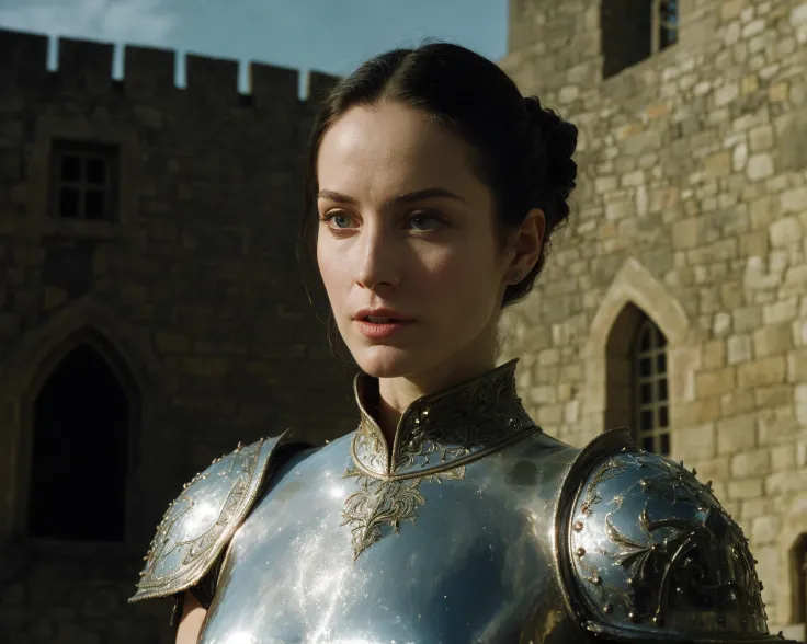 the matrix movie <lora:the_matrix_movie_ar_offset:1>, (masterpiece), (extremely intricate:1.3), (realistic), portrait of a girl, the most beautiful in the world, (medieval armor), metal reflections, upper body, outdoors, intense sunlight, far away castle, professional photograph of a stunning woman detailed, sharp focus, dramatic, award winning, cinematic lighting, octane render, unreal engine, volumetrics dtx