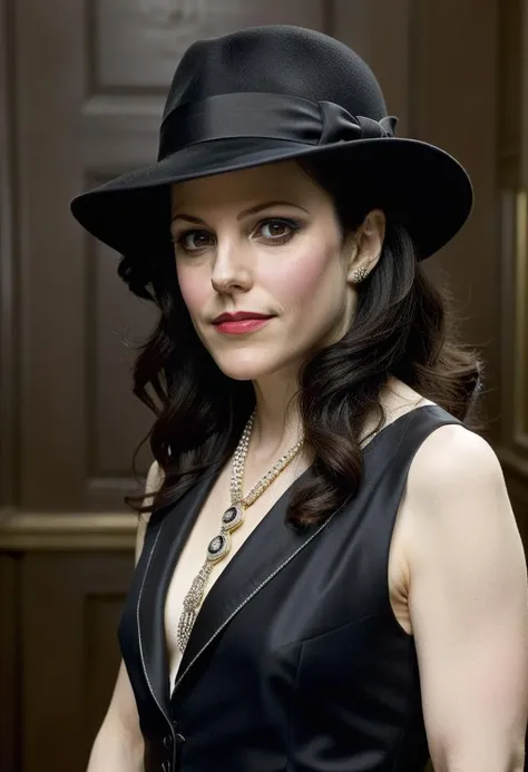 mary-louise parker as a 1920s mobster wearing a zoot suit, exquisite detail, award winning photography, 8k photograph <lora:MARY_LOUISE_PARKER_XL-000006:0.6>