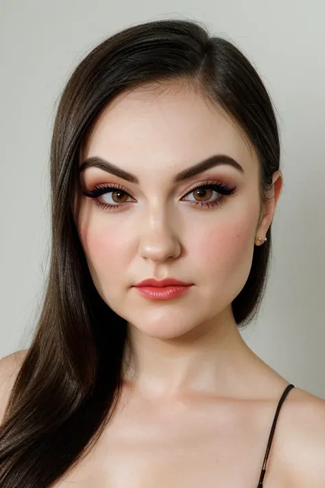 face,portrait, headshot, formal hairstyle, flirty, parted lips, (looking at viewer) Sashagrey Twitch