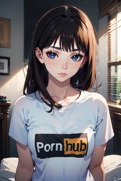 best quality, masterpiece, 1girl,(pornhub:1.2), t-shirt, <lyco:Saya-pornhub(clothes):1.0>, <lyco:sb-10:1.0>, <lora:badgirl-test-lora-wdvae:0.7>, mature female, bad-girl, <lora:Lgirl-v6_500steps:-1>