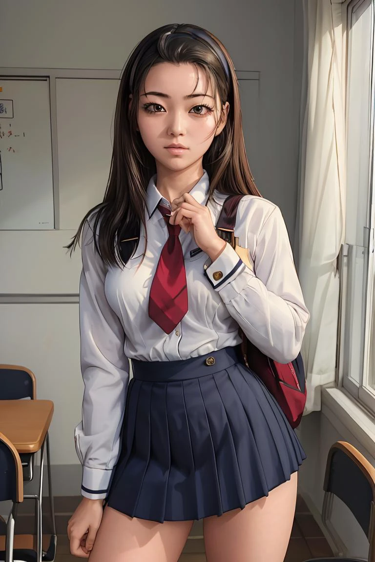 (masterpiece, best quality), 1girl, <lora:FAP_BibleBlack_JunkoMochida_ownwaifu:1> SchoolUniform_JunkoMochida_ownwaifu, NSFW_JunkoMochida_ownwaifu