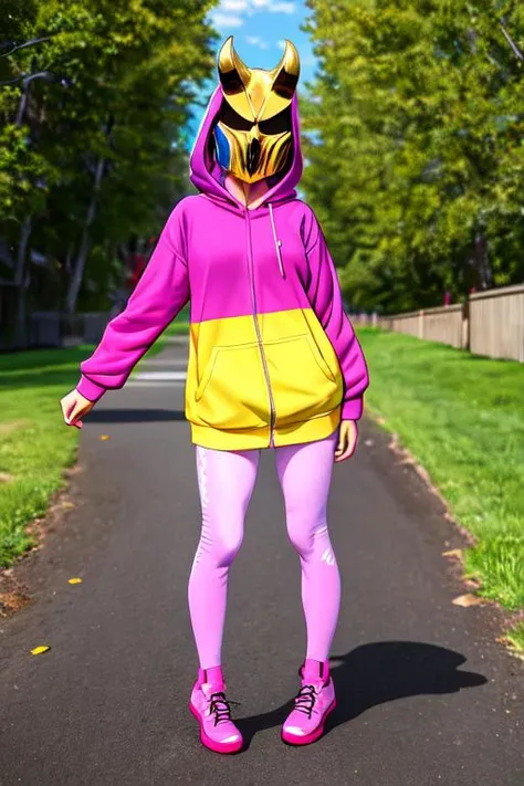 masterpiece, best quality, 4k resolution, (anime:1.2), 1girl, cute, shiny, rainbow, cute clouns, happiness, kitten outfit, cats paw, cat Kigurumi, horned, mask cats, bunnies, <lora:???_of_darkness:0.9>