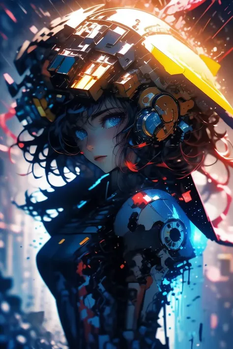 (Unearthed Photo:1.2) of (Rough sketch:1.3) photo of a woman, <lora:Gundam girl_20230712160146:1> Gundam girl,Highly Detailed,(Kodak Ektar:1.4), <lora:LCM_LoRA_Weights_SD15:1>