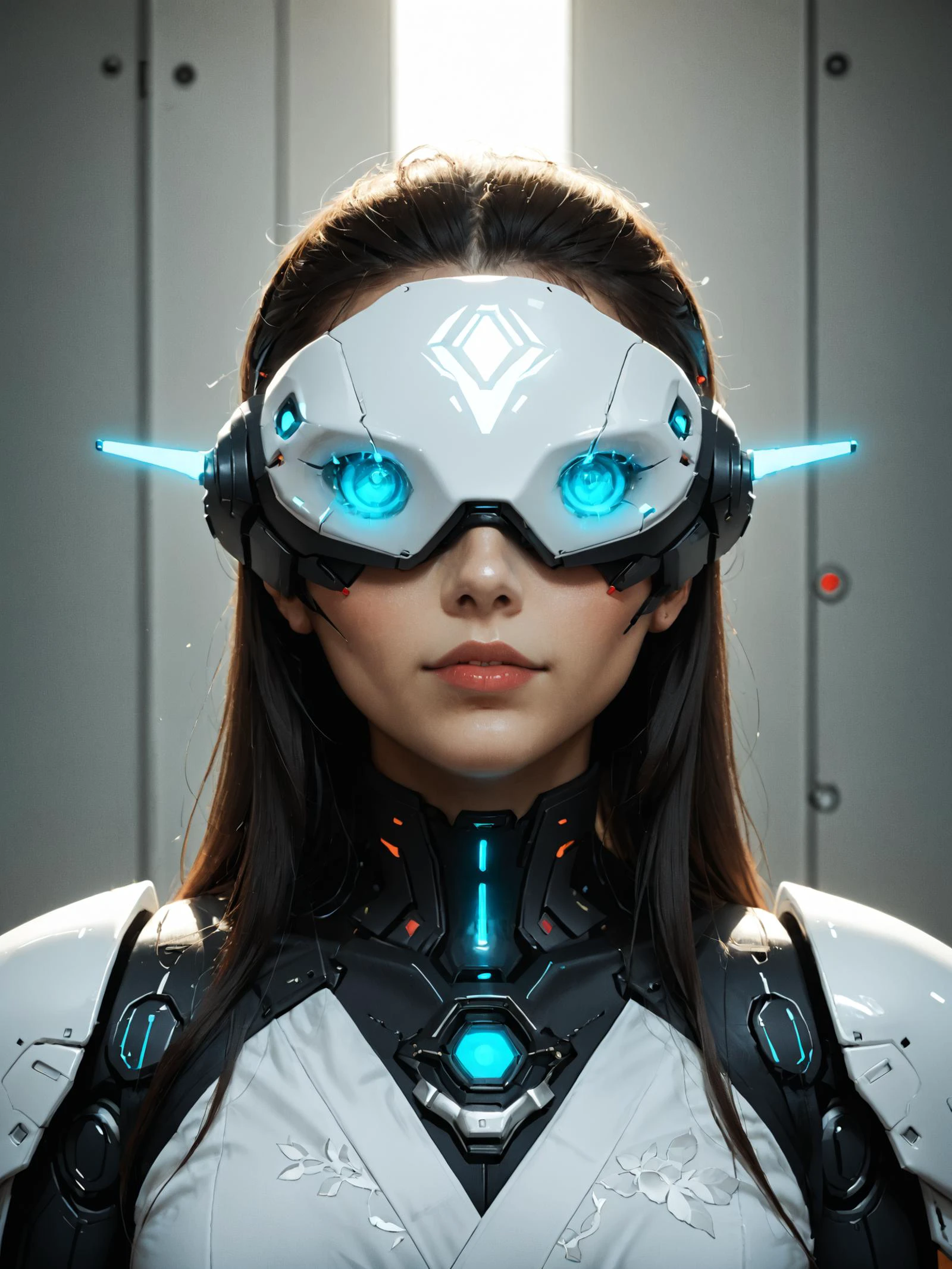 score_9, score_8_up, score_7_up, source_anime,
1girl, solo, looking at viewer, japanese, kimono, head-mounted display, glowing, humanoid robot, geisha,
<lora:Anachrotech:1> asdfm3cha
epic action, Unreal Engine, cinematic award winning artwork, many details, extreme detailed, full of details,Wide range of colors., dramatic, Dynamic,Cinematic,Sharp details, Insane quality. Insane resolution. Insane details. Masterpiece. 32k resolution. casting shadow style, cucoloris patterned illumination, dvr-lnds-sdxl, ral-dissolve, ral-ertmsphr, ral-porcelain, ral-pxlprtcl, Niji, aidma-niji