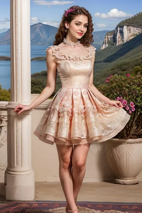 1 woman, beautiful, detailed, realistic, full body shot, scenic view, <lora:DETAIL_SLIDER_BY_STABLE_YOGI:0.8>
<lora:Short Dress 4 By Stable Yogi:1> fuchsia dress