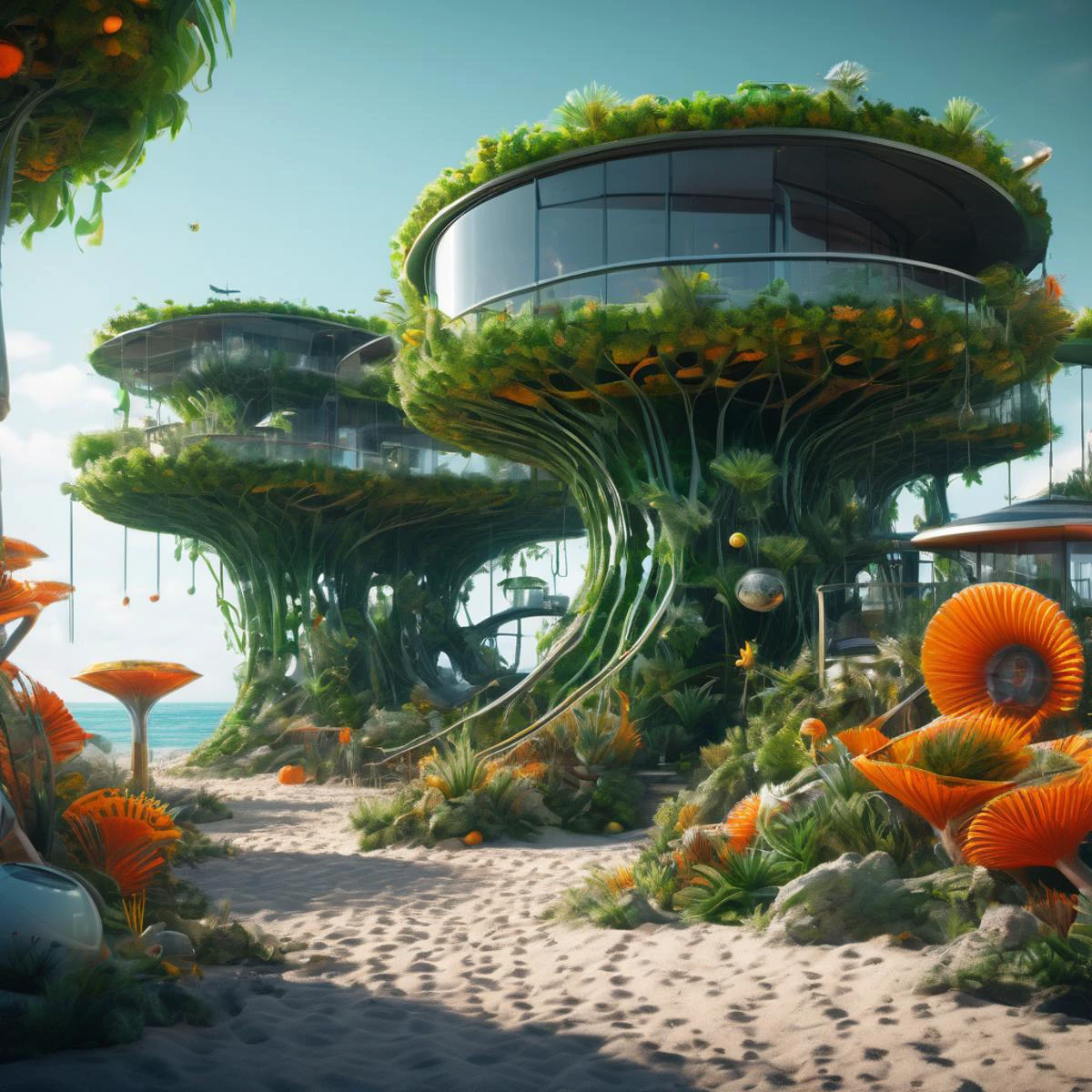 ((best quality)), ((masterpiece)), ((realistic,digital art)), (hyper detailed),DonMG414XL Seaside Resort, octane rendering, raytracing, volumetric lighting, Backlit,Rim Lighting, 8K, HDR, <lora:DonMG414XL-000015:0.9>