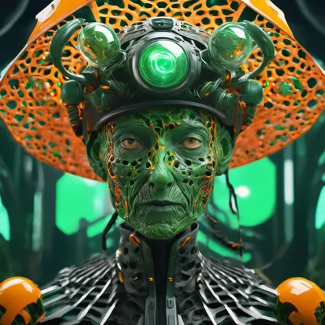 ((best quality)), ((masterpiece)), ((realistic,digital art)), (hyper detailed),DonMG414XL female Space battle tactician, , Elderly, Petite, European, Dark green eyes, Button Nose, Unique Chin, Hollow Cheeks, Unique Forehead, Heart face shape with Pointed Chin, , Ginger Retro curls hair, Fear, Standing confidently, ready for action., wearing Bionic Leggings, Carbon-fiber Cropped Cardigan, Levitating Wedge Sneakers, Levitating Fascinator Hat, , Holding a weapon or energy blade for combat challenges., octane rendering, raytracing, volumetric lighting, Backlit,Rim Lighting, 8K, HDR, <lora:DonMG414XL-000015:1.25>
