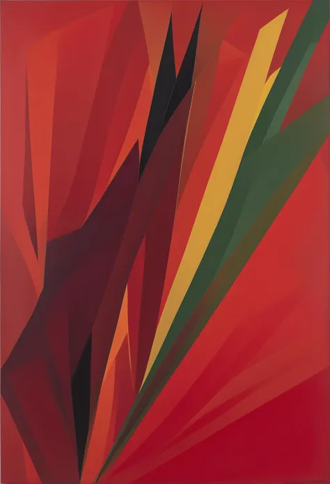 exotic, transient, superb, cacophonic, complex, fleeting, exquisite, photogenic, poetic, red, by Tomma Abts, david mcleod, irving penn, Frank Auerbach, Erna Rosenstein