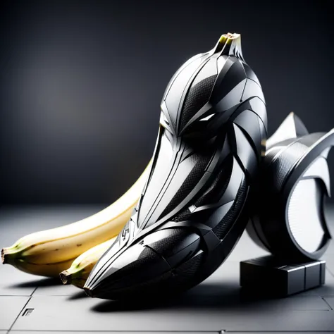 <lora:BatmanCoreXL:1>BatmanCore banana, sleek, (carbon fiber:0.7), (tech:0.8), (sci-fi:0.7), 24mm, (analog, cinematic, film grain:1.3), Bokeh DOF, (Masterpiece:1.3) (best quality:1.2) (high quality:1.1)
