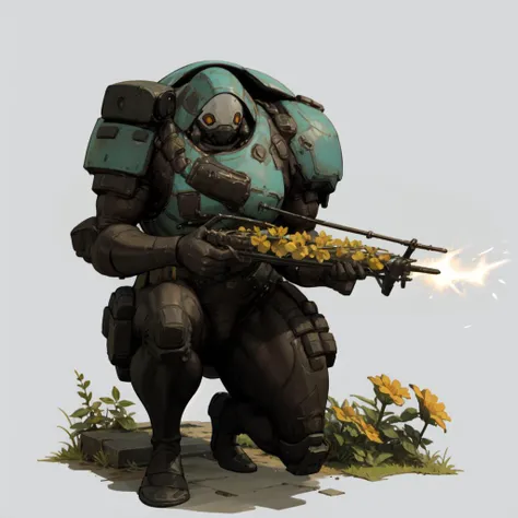 best quality,
solo,Grineer-EliteLuncer,squatting and look at flowers,holding flower,
<lyco:Grineer-EliteLuncer_v10-000008:0.7>