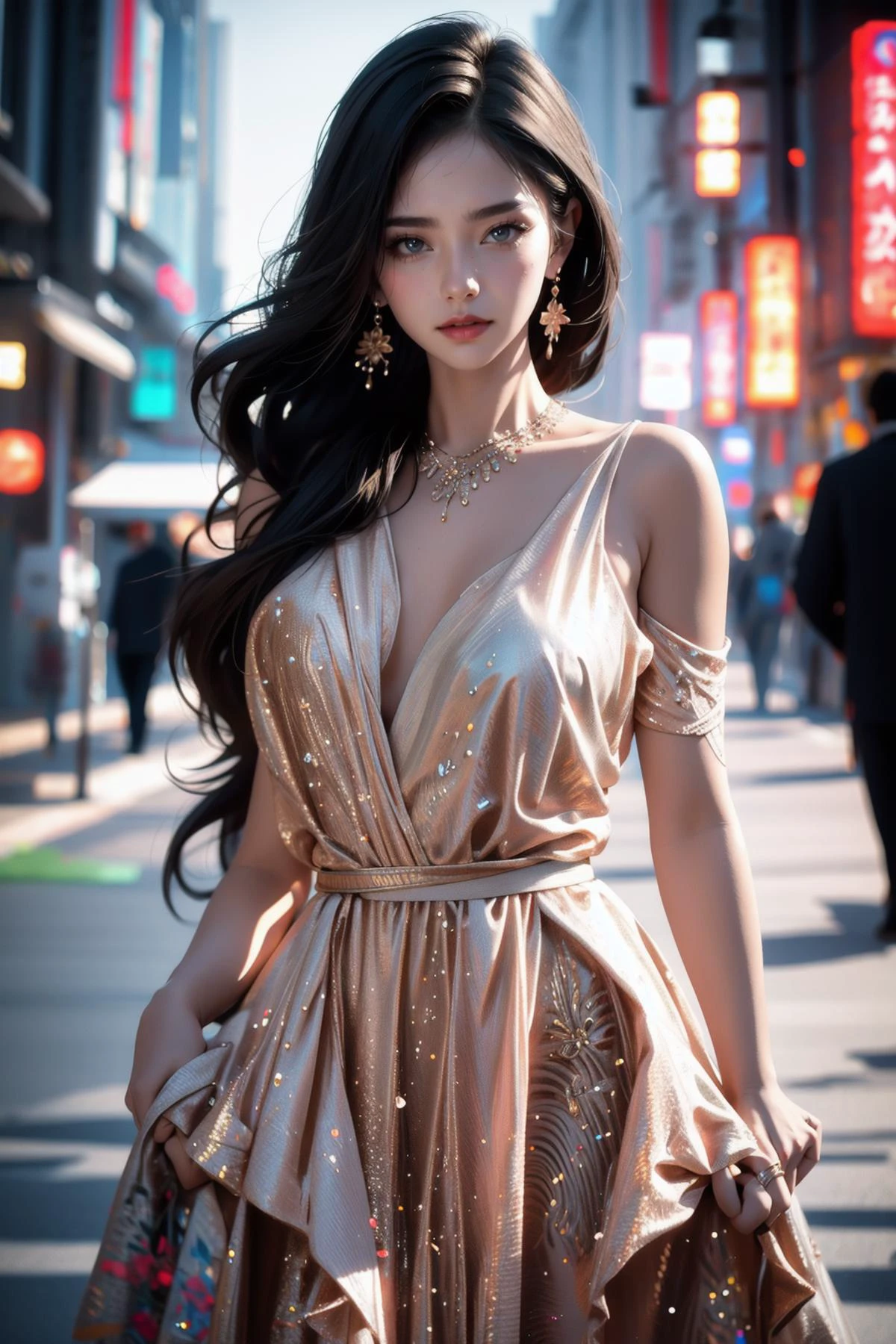 (RAW photo, best quality, masterpiece, ultra-detailed, high res, realistic), (extremely delicate and beautiful:1), (1girl:1.2, solo), (bokeh:1), ( beautiful light, soft light:1, film grain:0.5)
<lora:GoodHands-beta2:0.8>