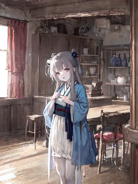 ru_qun,best_quality,head,original_outfit,hanfu,clear details,masterpiece, best_quality, clear details,1girl,other,sitting on chair,cowboy shot,