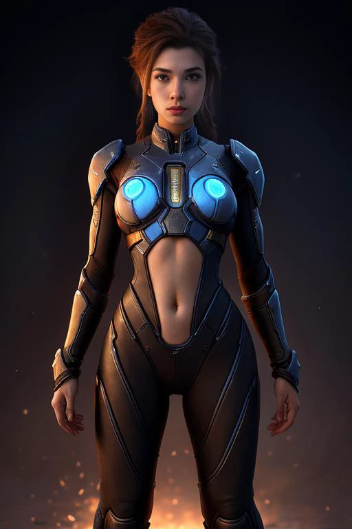 <lora:TerranAIv2:0.5>, TerranAI, starcraft, woman, 1girl , tight clothes, <lora:seethru_2:1.05> seethru clothes, full body shot