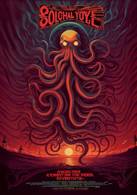Analog style,cthulhutech 80s poster, <lora:cthulhuTECHv3:1> <lora:80s Movieer Style v2:1>