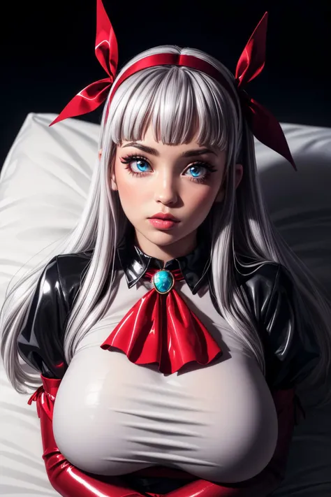 Broken neck and dead、Ryona、Corpses being groped、Pet slave semen covered slave chain dripping with semen, Slave Collar, lyin in bed, slave clothes, eyes rolled over, Tongue out, cum in tongue, Crazy, Open mouth, Screaming, Ahegao, Heavy breathing, blush, Sweat, slave clothes、Covered in semen、Rape、Semen covered in on 10 penises、Injured、Blood is coming out、Semen is stained after being hurt、Aheru