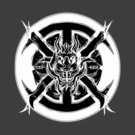wts2024, stylized, flat, simple background, tribal, 2d, centred, simplistic, warrior, action pose,