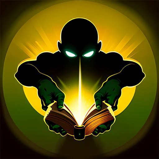 skill_icon,a book ,Shadow body ability , glowing,