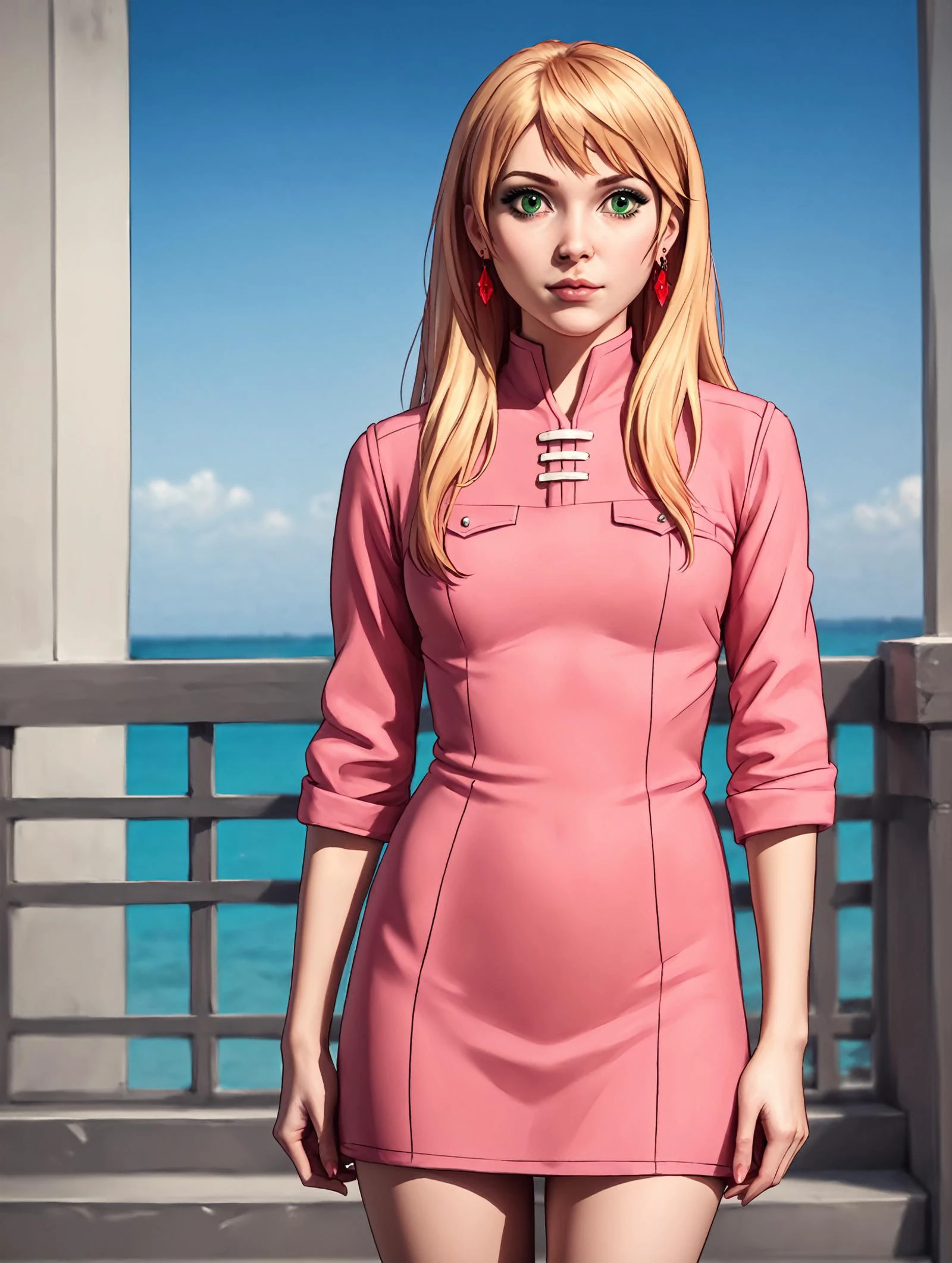 score_9, score_8_up, score_7_up,
realistic, raw photo of
<lora:remerciernike.pony.v2:0.55>
remerciernike, pinkdress, green eyes, blond hair, red earrings,
1girl,solo,
bare legs,
standing,