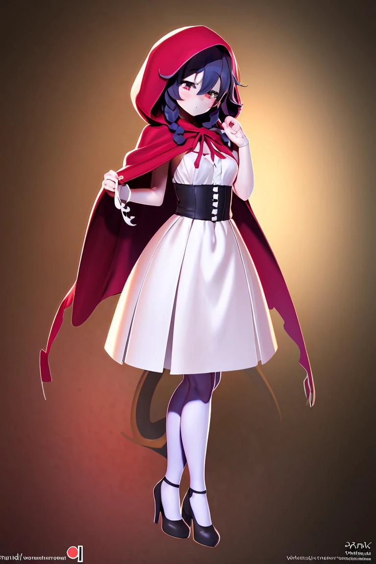 (masterpiece, best quality), 1girl, <lora:little_red_riding_hood_v0.1:1> little red riding hood