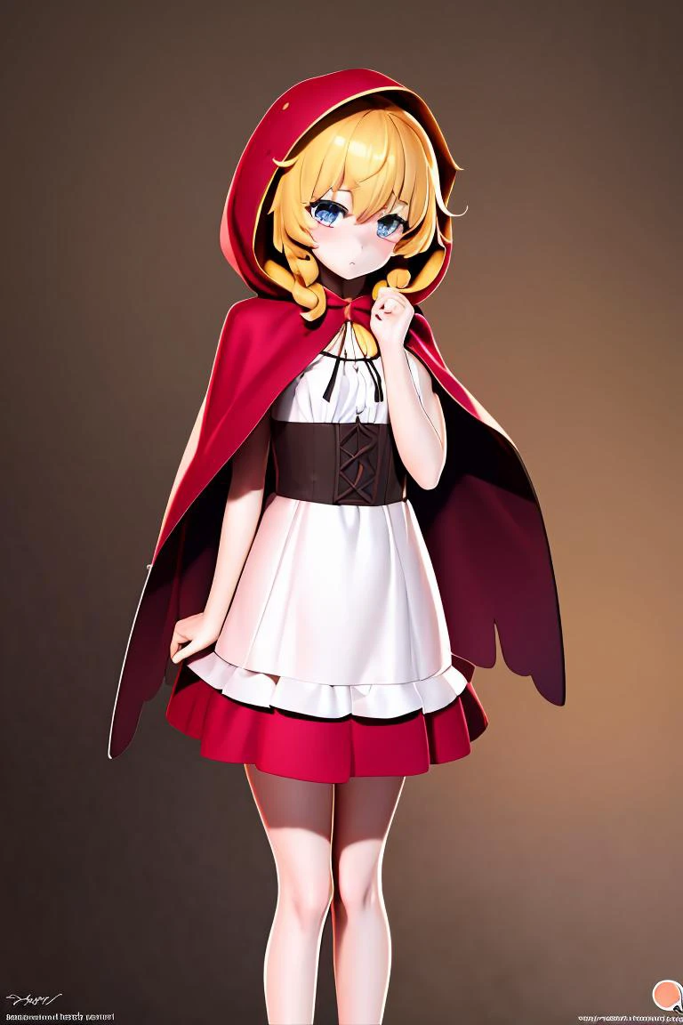 (masterpiece, best quality), 1girl, <lora:little_red_riding_hood_v0.1:1> little red riding hood