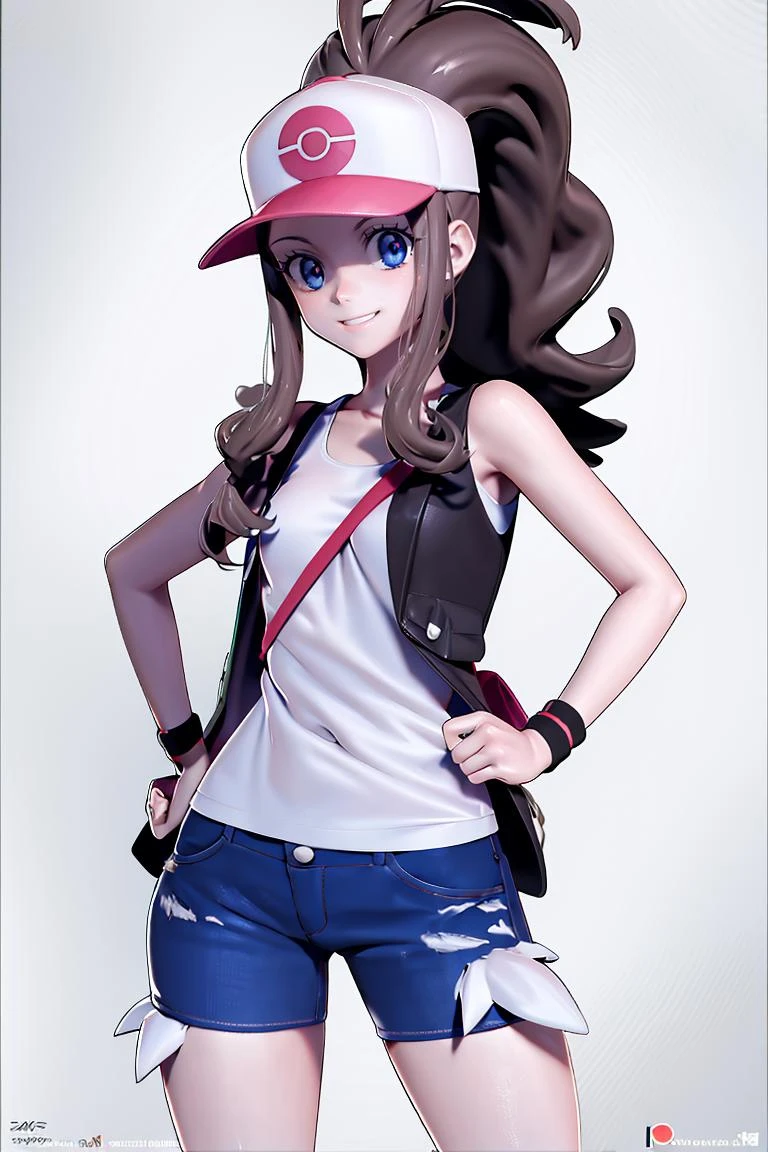 ((masterpiece,best quality)), absurdres, long hair, <lora:hilda1-000010:0.8>, solo, smile, def1, solo, smiling, looking at viewer, cowboy shot, cinematic composition, contrapposto,