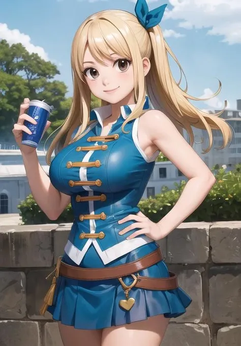 (Photo:1.3), highdetail, <lora:Lucy_Heartfilia:0.8>, Lucy_Heartfilia, smile, standing, (masterpiece, best quality, detailed:1.3)