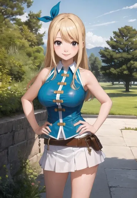 (Photo:1.3), highdetail, <lora:Lucy_Heartfilia:0.8>, Lucy_Heartfilia, smile, standing, (masterpiece, best quality, detailed:1.3)