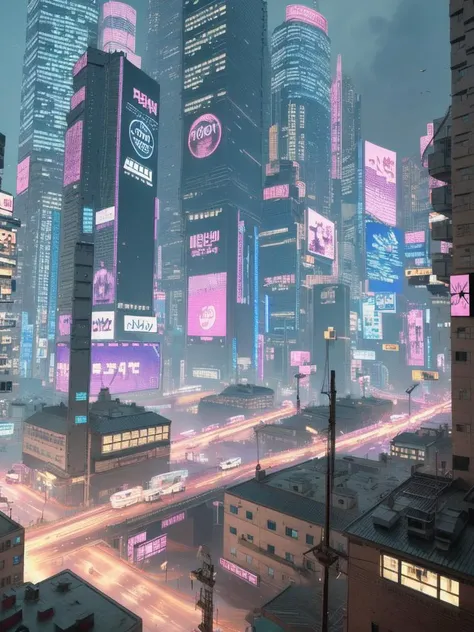 cityscape, <lora:Cyberpunk sceneV1:0.8>, Cyberpunk,masterpiece, best quality, ultra-detailed, illustration, an extremely delicate and beautiful, dynamic angle ,floating, simple background,