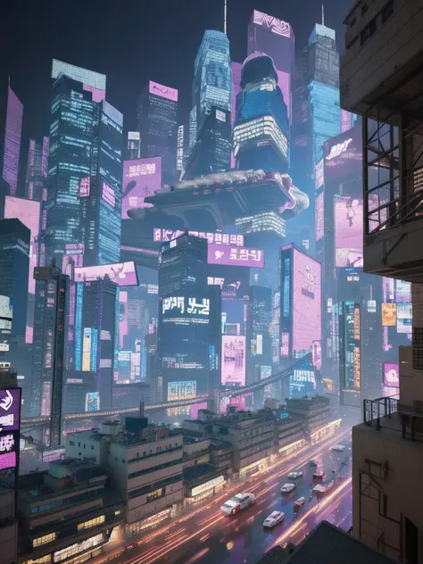 cityscape,  <lora:Cyberpunk sceneV1:0.8>, Cyberpunk,masterpiece, best quality, ultra-detailed, illustration, an extremely delicate and beautiful, dynamic angle ,floating, simple background,