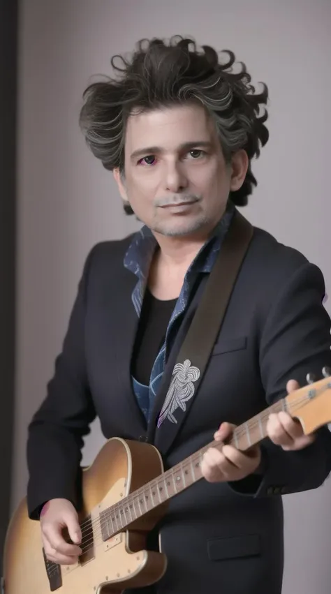 masterpiece, best quality, portrait photo of (calamardo:1) dressed like a rock star, 4k, 8k, 8k realistic, sharp focus, intricate, high resolution,  <lora:calamardo:1>