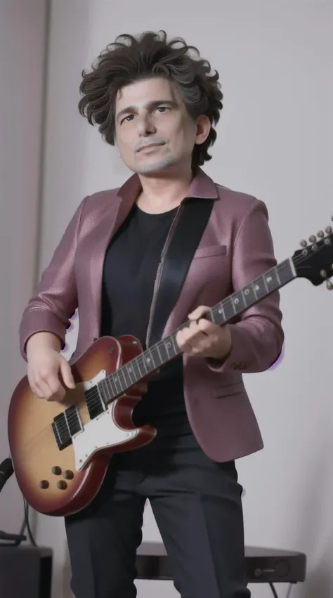 masterpiece, best quality, portrait photo of (calamardo:1) dressed like a rock star, 4k, 8k, 8k realistic, sharp focus, intricate, high resolution, <lora:calamardo:1>