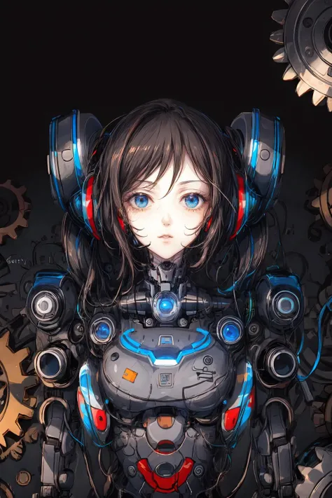 portrait shot, (a robot:1.3), style by NTY, (gears:1.2), colorful background, cluttered
<lora:PsychoMode:0.7>
<lyco:GoodHands-beta2:0.7>
<lora:add_detail:0.7>