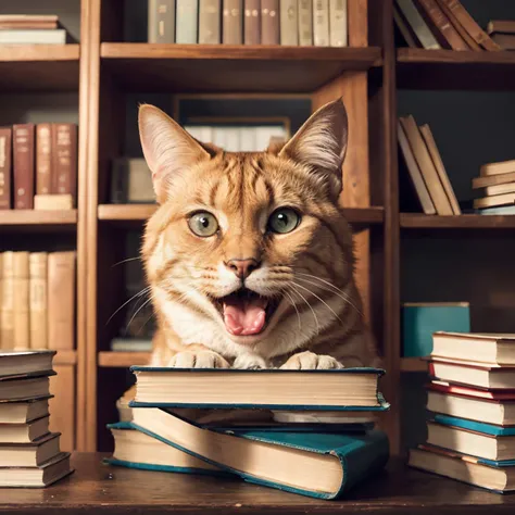 oface, books<lora:oface:1.0>