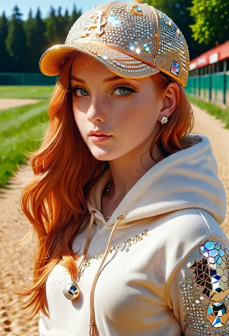 amateur photography, <lora:badquality_v02:1.2>, low quality, bad quality, pretty ginger young woman with freckles and a rai-bling baseball cap, stylish hoodie, summer, sunny weather, amateur photography, <lora:badquality_v02:1.2>, low quality, bad quality, pretty ginger young woman with freckles and a rai-bling baseball cap, stylish hoodie, summer, sunny weather