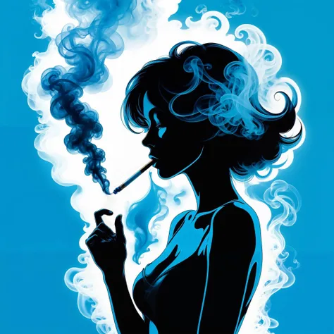 girl smoking,nebula,dark colors,black hole,acrilic paint,digital,detailed,intricate ink,heavenly atmosphere,over detailed,conceptart logotype,sharp focus and Boris Vallejo,<lora:add-detail-xl:1.6>,<lora:SDXL_Black_Sa_May:0.8>,by diegocr,DonMn1ghtm4reXL <lora:DonMn1ghtm4reXL:0.7>,<lora:FusionDraw9527_Nebula_SDXL_V2_4800:0.6>