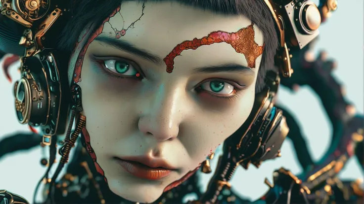 monster, KUBA, by Takato Yamamoto, high resolution, intricate details, disney concept art, retro games, steampunk, vaporwave, artstation trending, octane render, cinematic color palette, 8k, 4k, perfect faces, hd masterpiece, award-winning, full color, rgb, highly detailed, scary, horrific, occult, dreamy, weird, 8K render, nvidia rtx on, close angle, concept art, realistic detailed