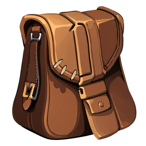 ((masterpiece,best quality)), absurdres, <lora:FantasyIcons_Bags_and_Boxes:0.8>, satchel